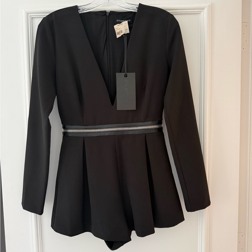Stylestalker Noir Havana Romper